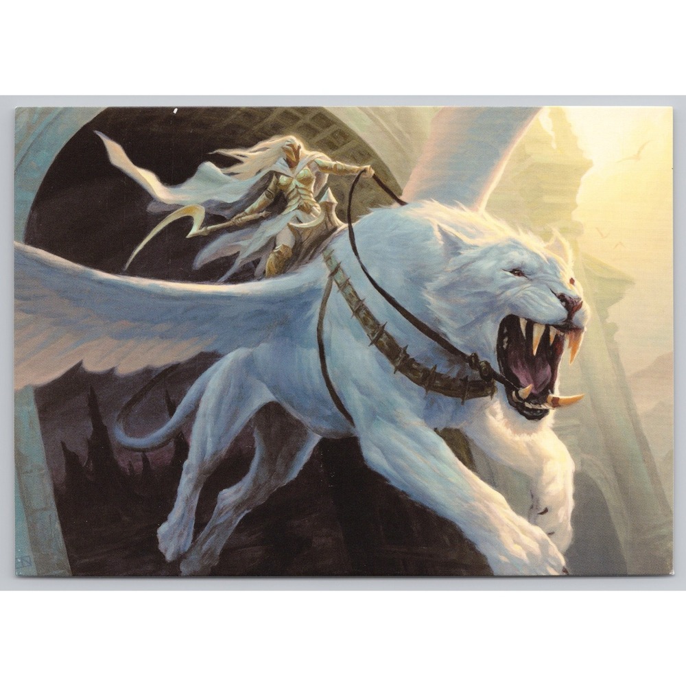 Magic the Gathering POSTCARD Art to Send or Frame Ashen Rider Rahn 2013